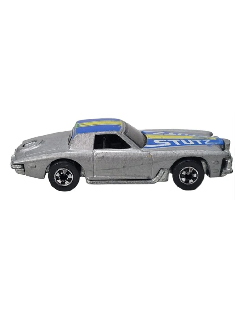 Vintage 1979 Mattel Hot Wheels Stutz Blackhawk Silver Diecast Car Hong Kong
